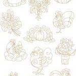 Set Of Thirteen Country Qu..